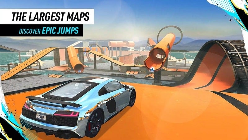 Car Stunt Races free