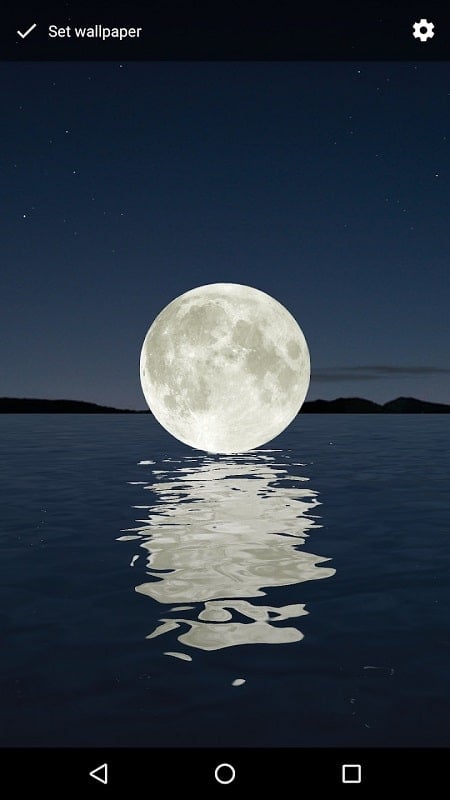 Moon Over Water Live Wallpaper mod apk free 