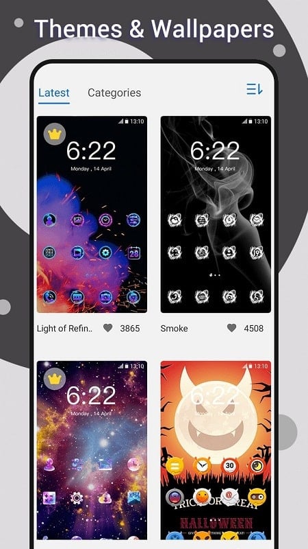 Note Launcher mod android 