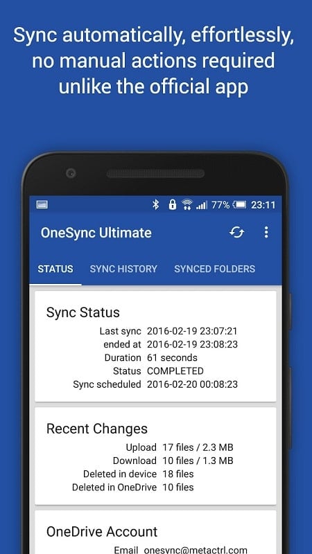 OneSync mod apk 