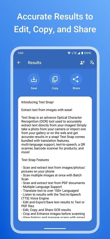 Text Snap mod android 