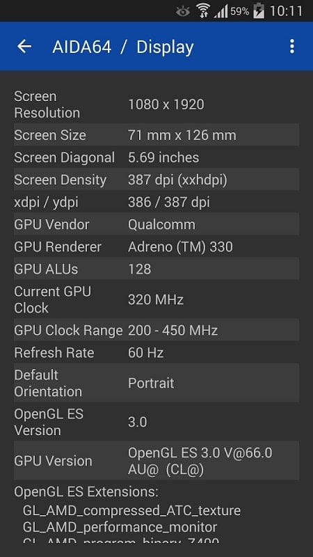 AIDA64 mod android 