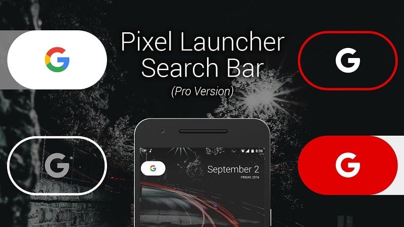 Custom Search Bar Widget CSBW mod android