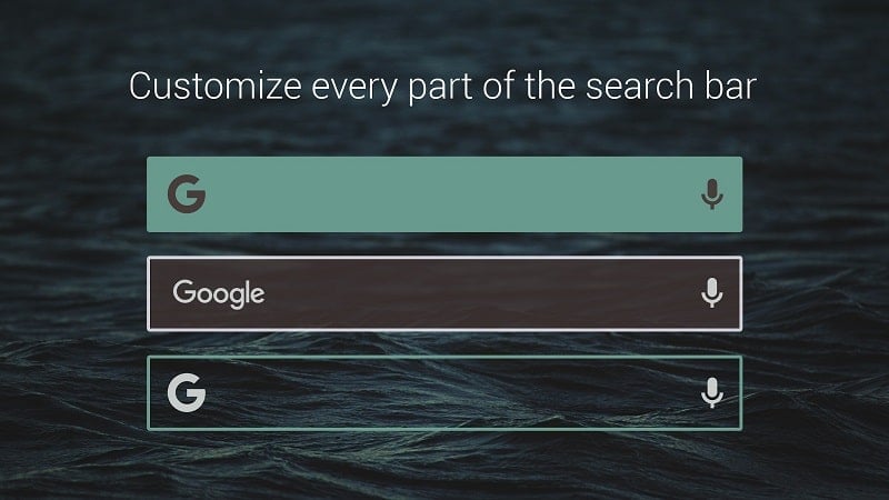 Custom Search Bar Widget CSBW mod free