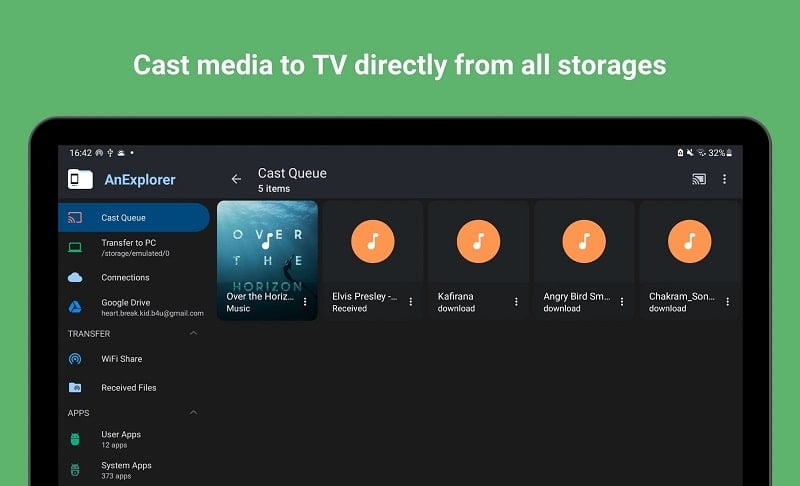 File Manager TV USB OTG Cloud mod android 