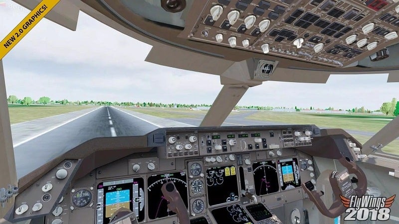 Flight Simulator 2018 FlyWings apk