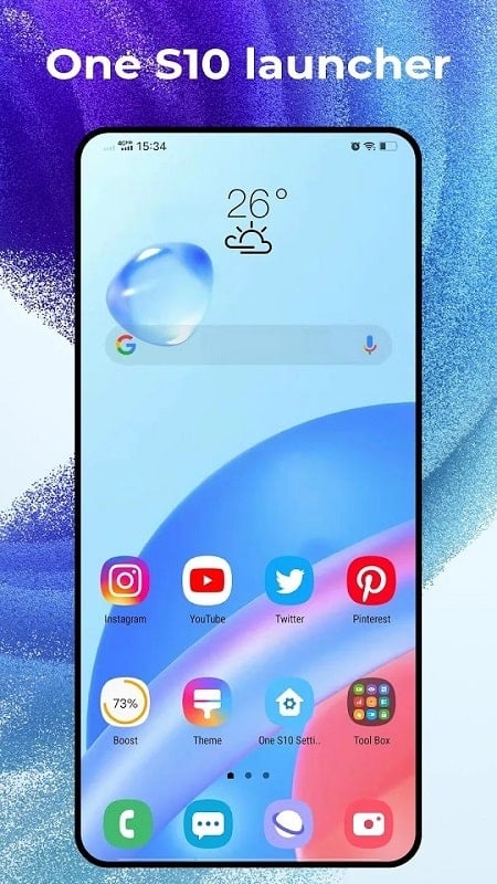 One S10 Launcher mod