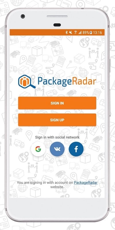 PackageRadar mod 