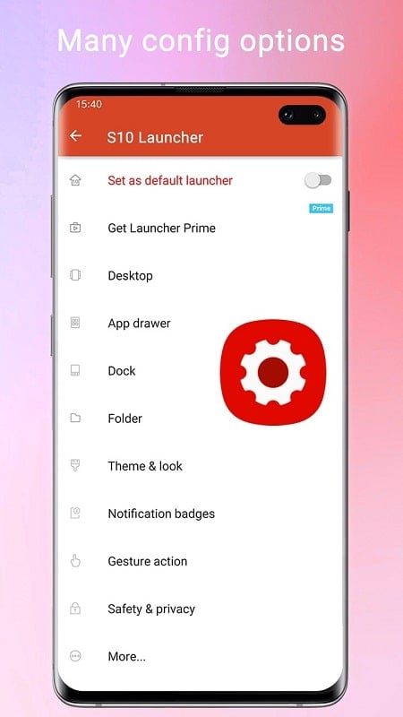 Super S10 Launcher Galaxy S10 mod android free 