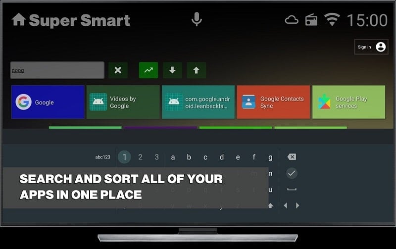 Super Smart TV Launcher mod apk free 