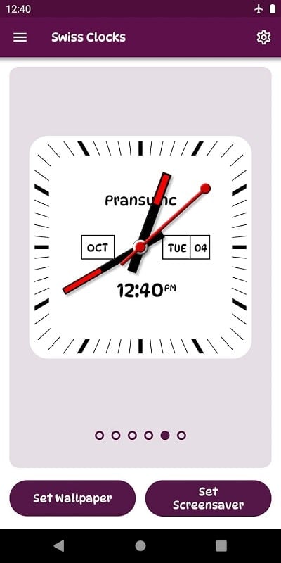 SwissClocks Live wallpaper mod android free 