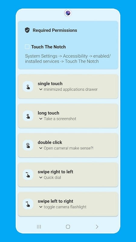 Touch The Notch mod apk