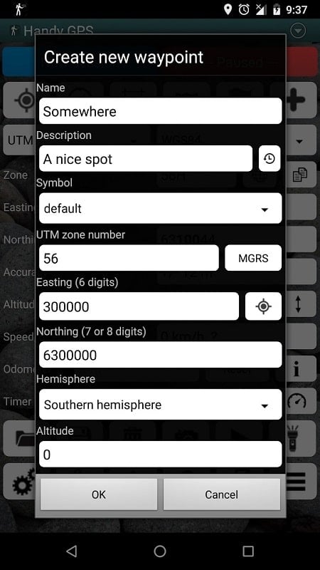 Handy GPS mod android free 