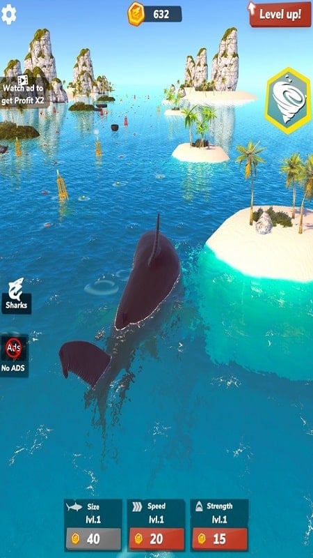 Idle Shark World free