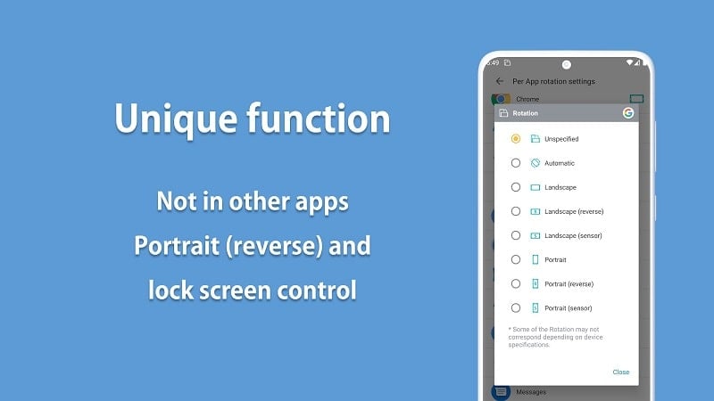 Rotation Control Pro mod free