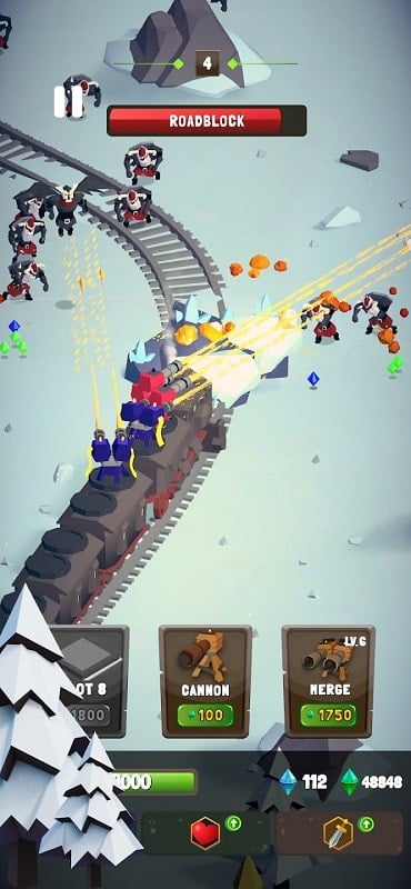 Train Defense Merge N Fight mod android