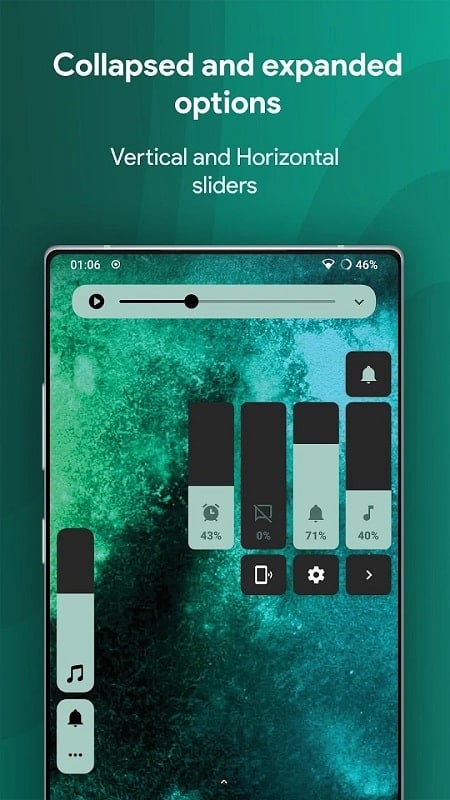 Ultra Volume Control Styles mod android 