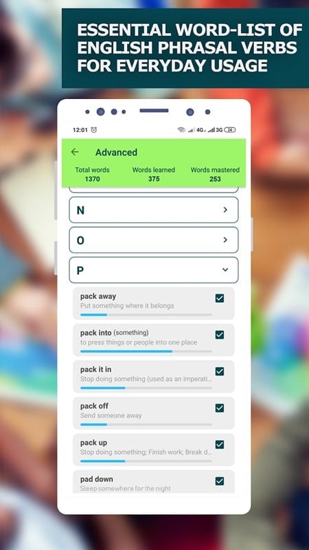 English Phrasal Verbs mod apk