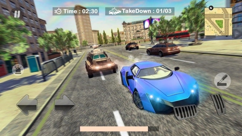 Police Car Chase Smashing Cop mod apk