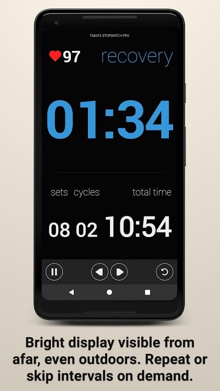 Tabata Timer and HIIT Timer mod apk 1 1