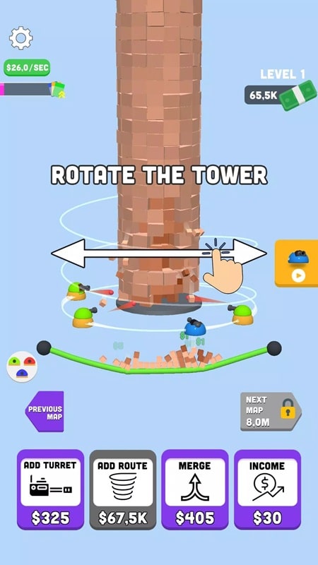 Tower Crusher mod apk