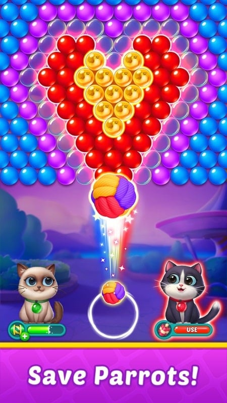 Bubble Shooter Fashion mod apk