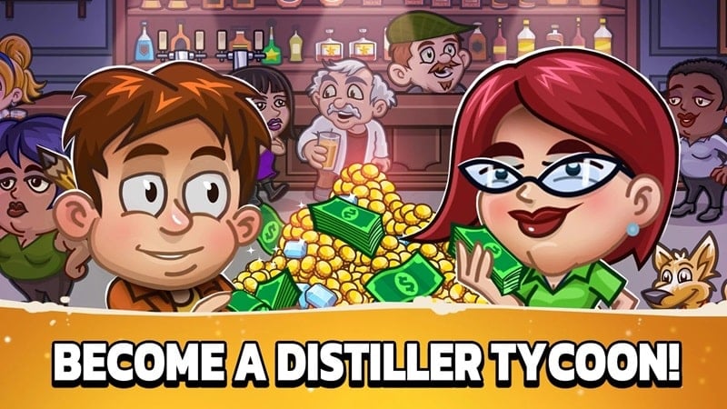 Idle Distiller Tycoon mod apk