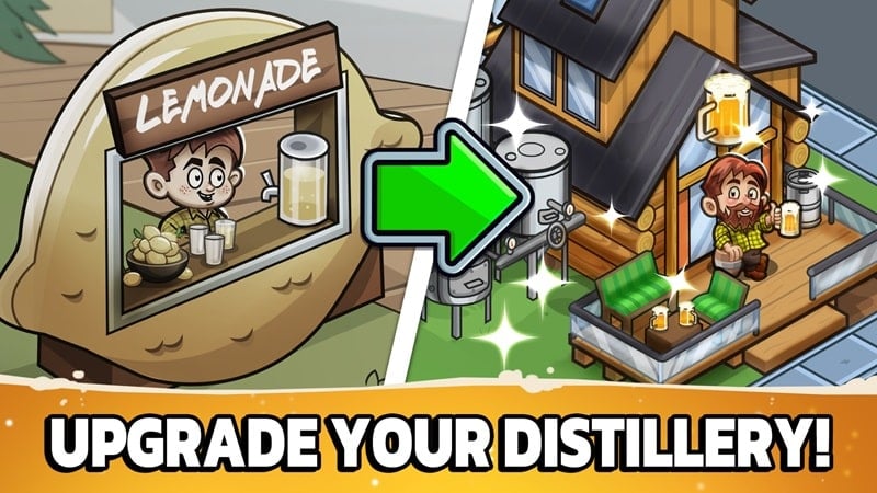 Idle Distiller Tycoon mod