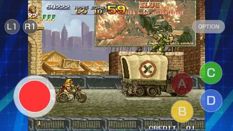 METAL SLUG 4 ACA NEOGEO free