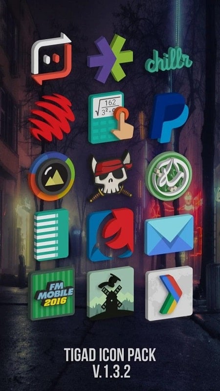 Tigad Pro Icon Pack mod apk 