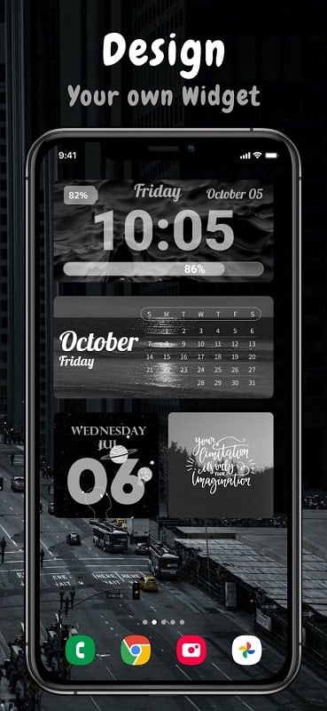 Widget iOS 16 mod android 