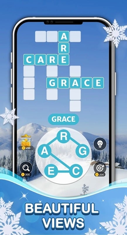 Word Link Connect puzzle game mod android