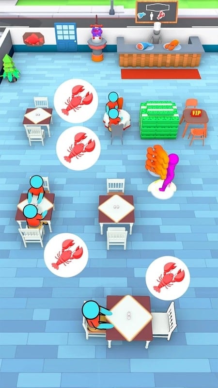 Idle Burger Shop mod