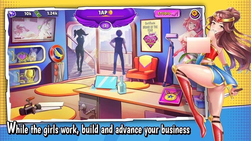 Kinky Cosplay Heroes mod apk