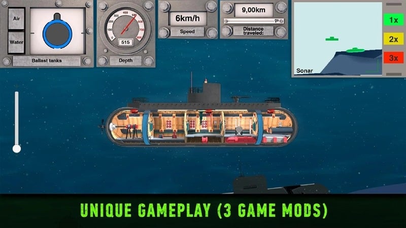 Nuclear War Submarine inc mod apk