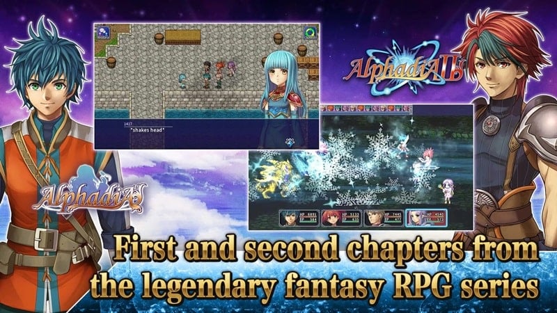 RPG Alphadia I II apk