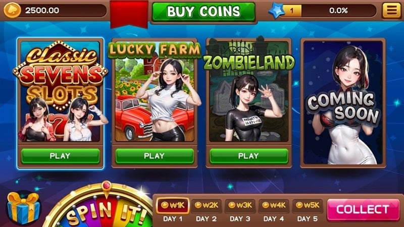 Sexy slot girls mod