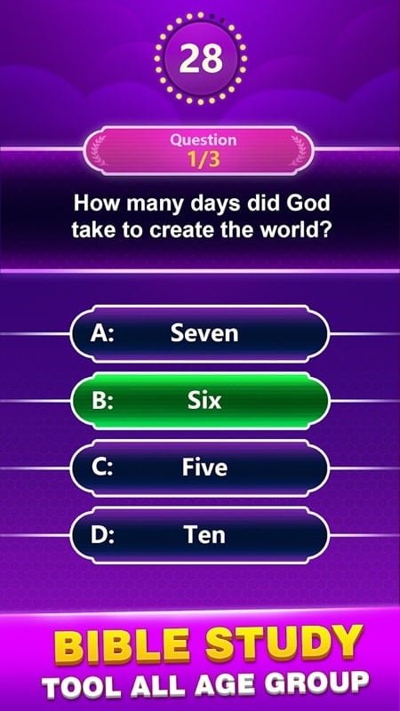 Bible Trivia mod