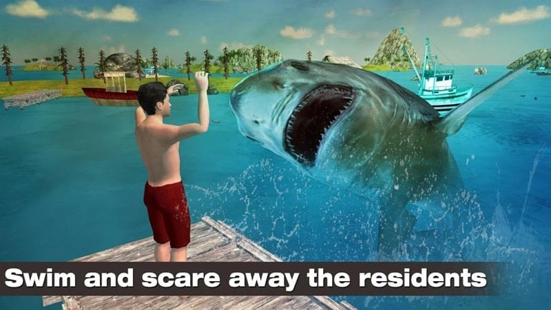 Shark Game Simulator mod android