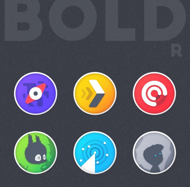 Boldr Icon Pack mod free