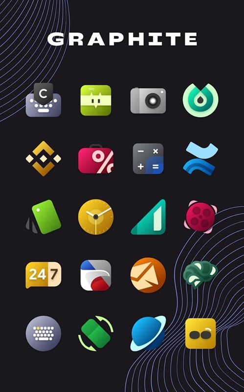 Graphite Icon Pack mod1