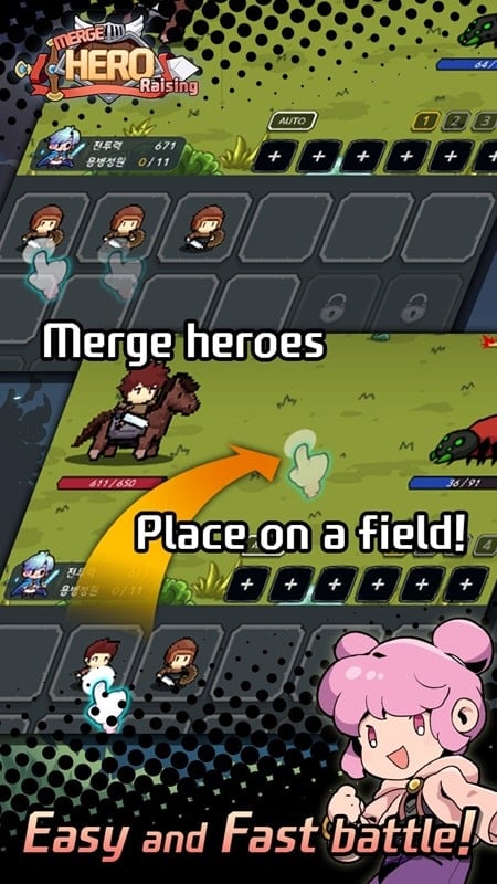 Merge Hero Raising apk