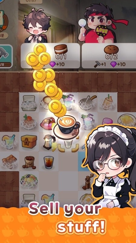 Merge Maid Cafe mod android