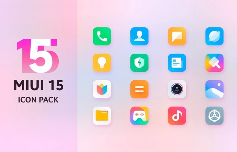 Mi15 Icon Pack mod