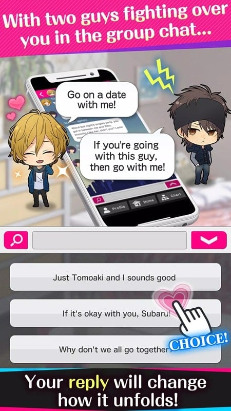 Otome Chat Choice Darling mod apk