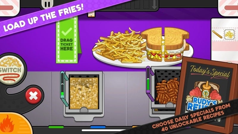 Papas Cheeseria To Go mod android