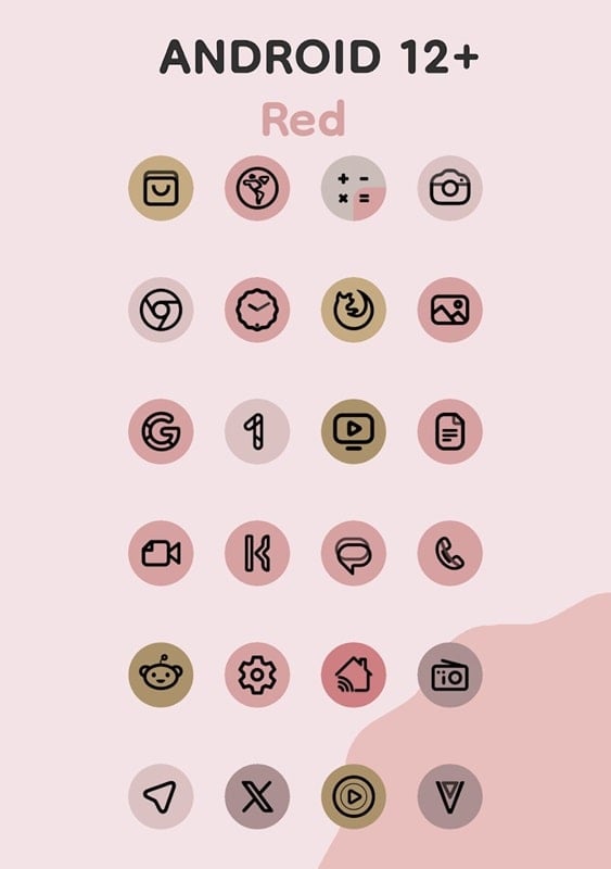 Pix Material You Icons mod free