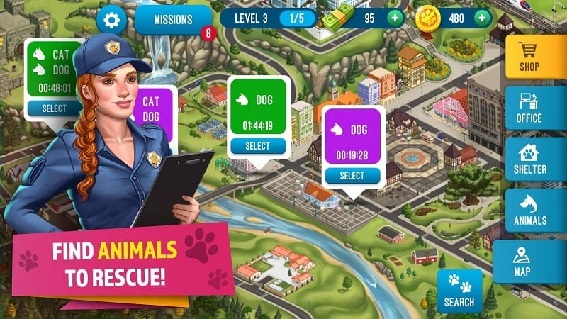 Animal Shelter Simulator mod apk