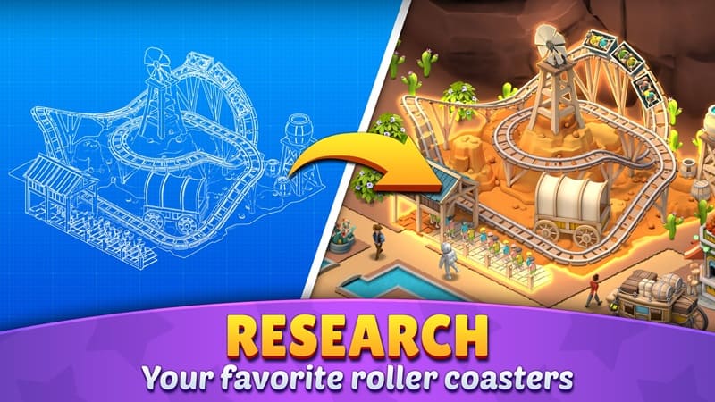 Roller Coaster Life mod apk