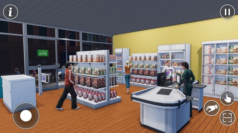 Supermarket Cashier Games 3D apk free